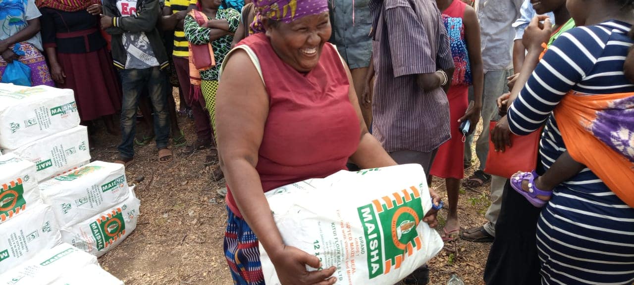MAPENYA CENTRAL … COUNTY RELIEF FOOD DRIVE
