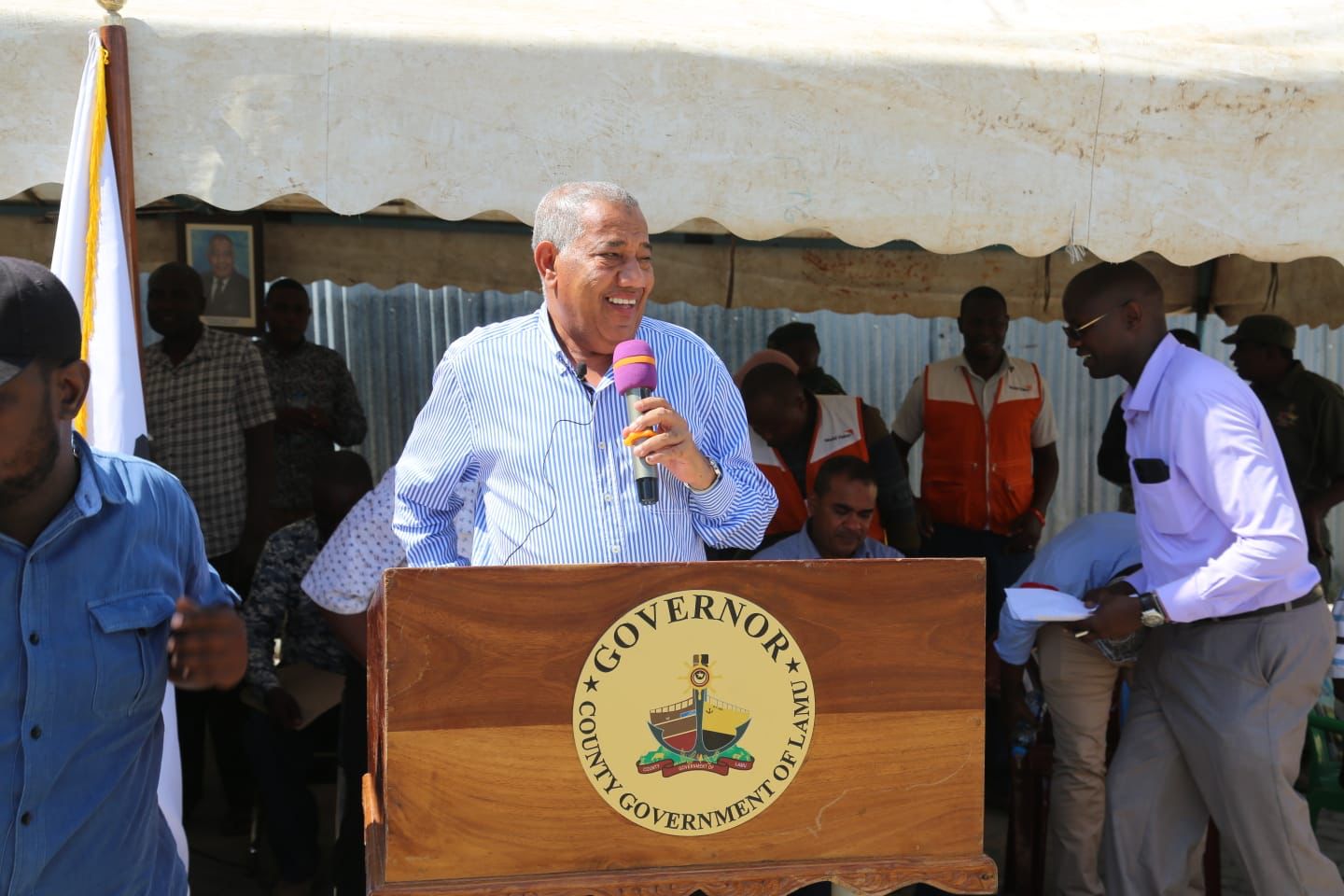 LAMU GOVERNOR COMMISSIONS FREE DISTRIBUTION OF ECDE AND TVET LEARNING MATERIALS WORTH 11 MILLION