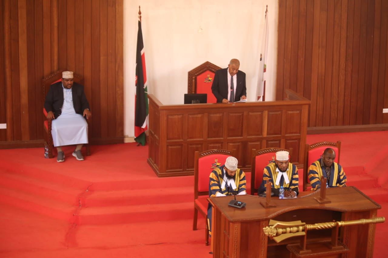 GOVERNOR ISSA TIMMAY ADDRESSES INAUGURAL SITTING OF THE 3RD LAMU COUNTY ASSEMBLY