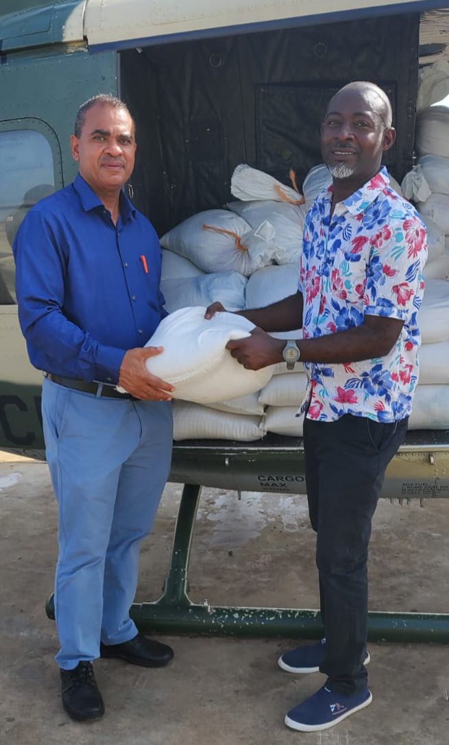 295 FAMILIES IN BASUBA RECEIVE RELIEF FOOD