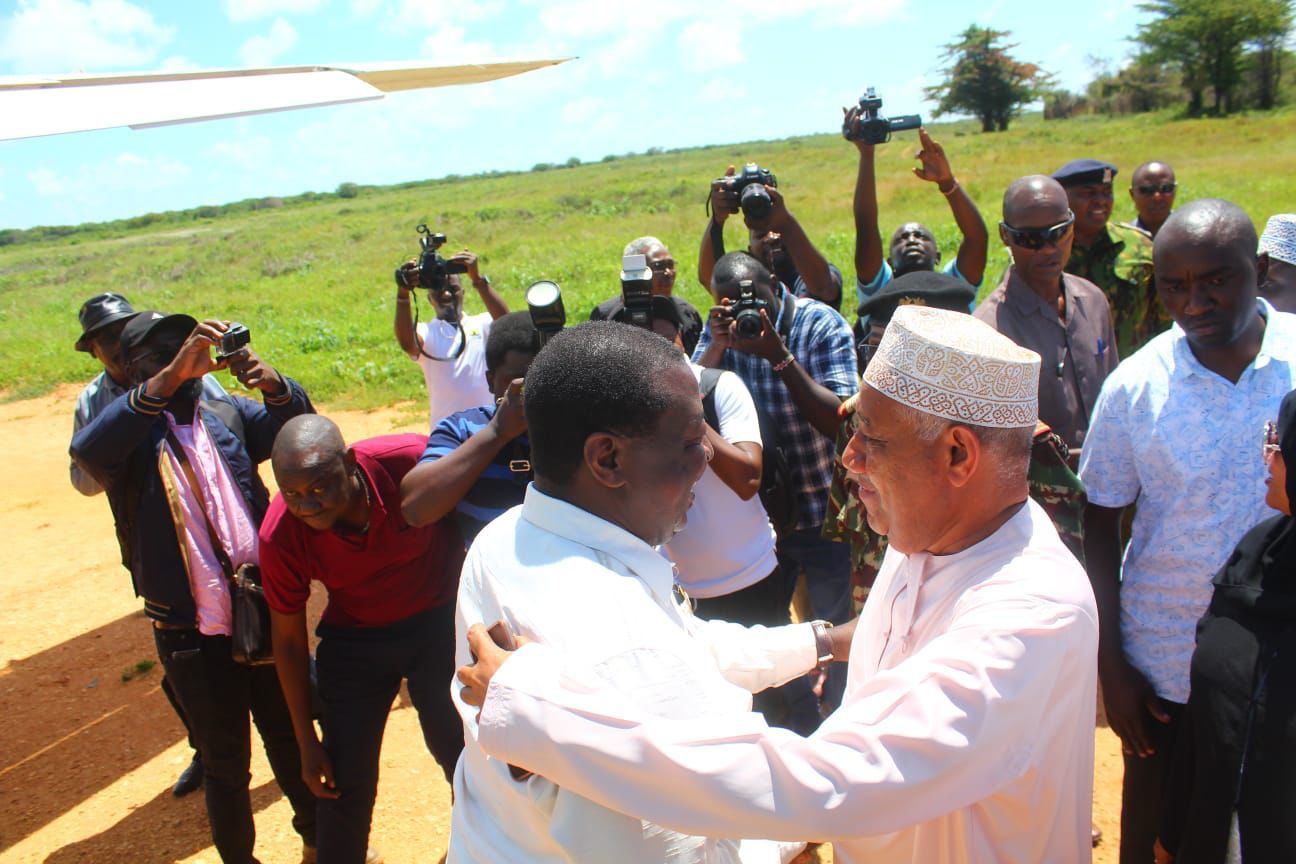 PRIME CABINET SECRETARY MUDAVADI ARRIVES IN LAMU TO CELEBRATE CULTURAL FESTIVALS