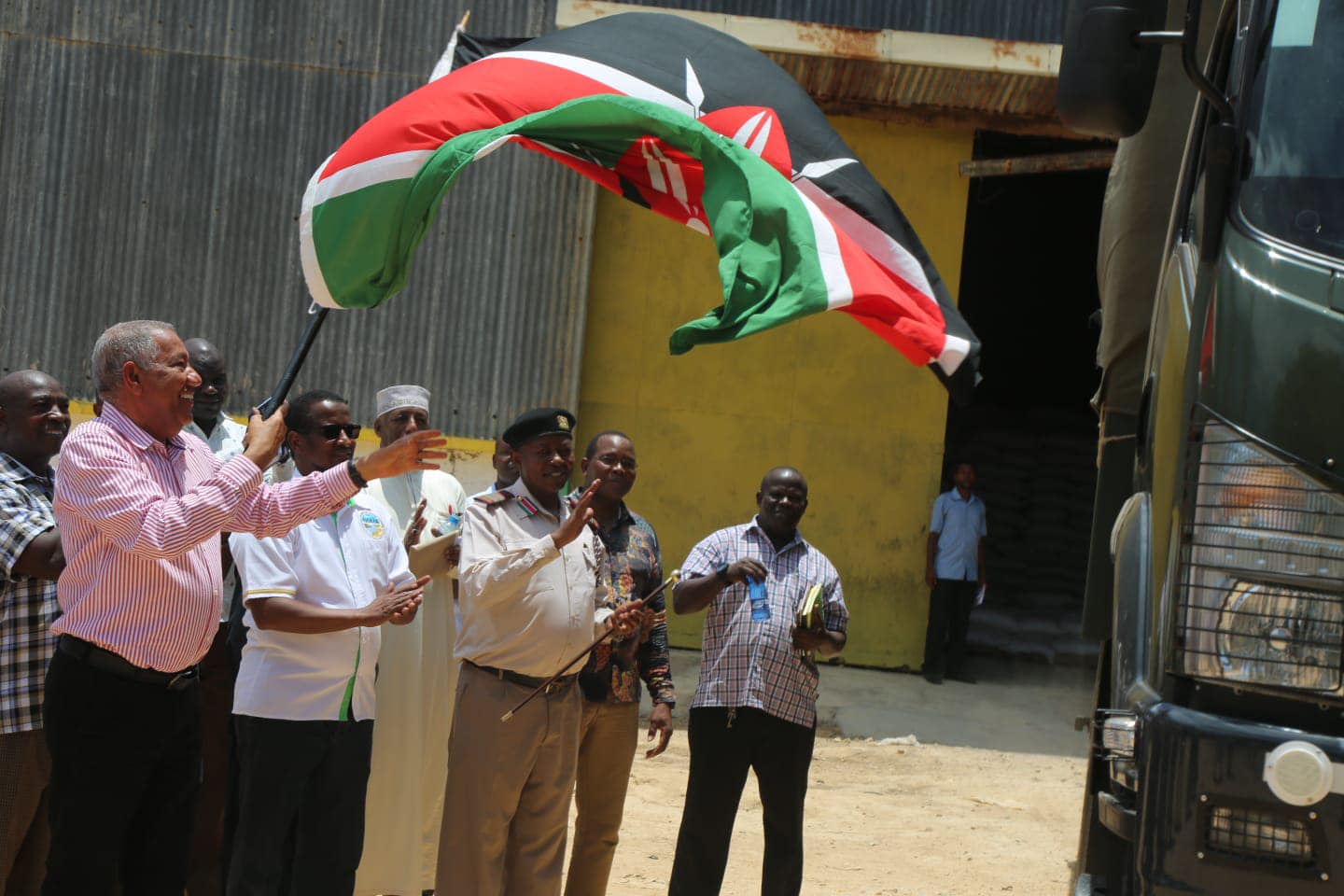 OVER 350 HUNGER STRICKEN FAMILIES RECEIVE RELIEF FOOD IN MOKOWE AS HUNGER PANGS DEEPEN