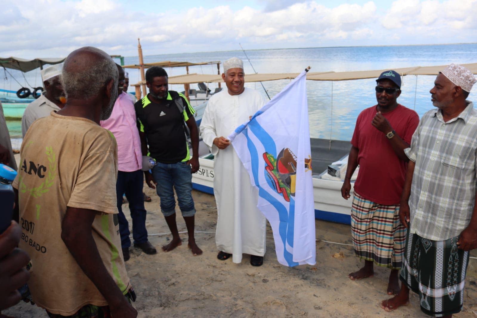FISHER GROUPS RECEIVE MODERN FISHING BOATS TO BOOST FISHING IN LAMU EAST