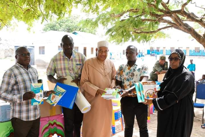 RENOVATION OF KIZINGITINI ECDE COMMENCES AS PUPILS’ RECEIVE  FREE  LEARNING MATERIALS FROM LAMU COUNTY