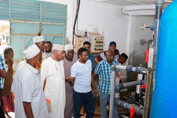 KIZINGITINI RESIDENTS ELATED AFTER GOVERNOR TIMAMY REPAIRS THEIR DESALINATION PLANT
