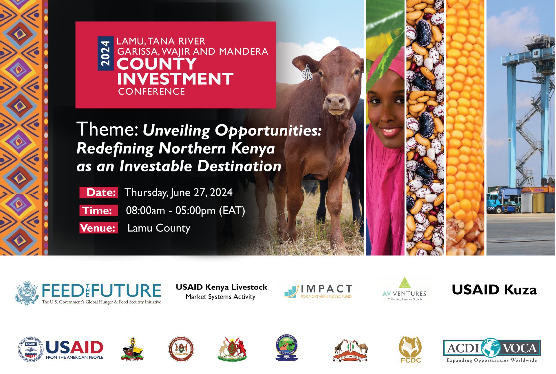 Joint County Investment Conference in Lamu to spotlight relevant climate solutions for the region