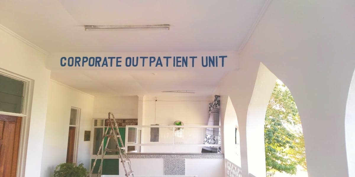 LAMU COUNTY TO SET A CORPORATE UNIT AT KING FAHD HOSPITAL TO SERVE CIVIL SERVANTS & CORPORATE CLIENTS