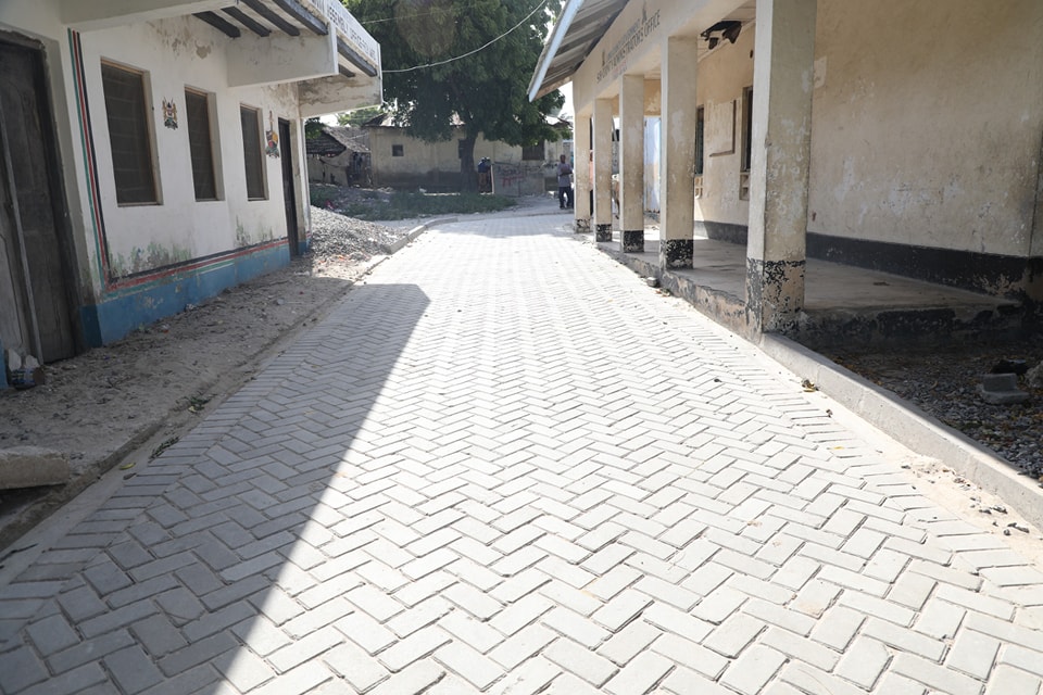 Governor Issa Timamy Launches Carbro Footpath, Drainage System, and Solar Mast Lights in Faza Settlement, Lamu East Sub-County