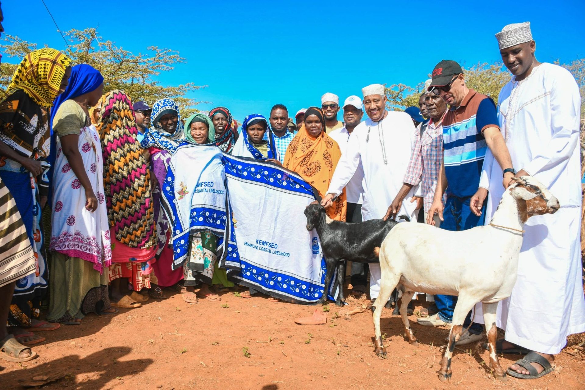 GOVERNOR TIMAMY DISTRIBUTES GOATS TO BAHAMISI FARMERS TO BOOST LIVELIHOODS