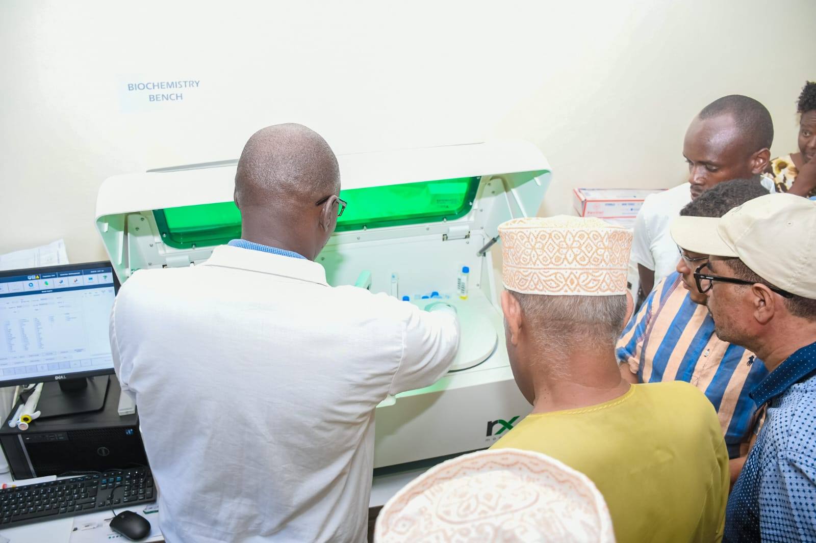 FAZA RESIDENTS REJOICE AS GOVERNOR TIMAMY OPENS UPGRADED MEDICAL LABORATORY AT FAZA HOSPITAL